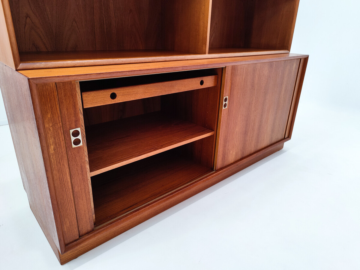 Mid-Century Modern Wooden Shelve/ Credenza by Arne Vodder, Scandinavian, 1960s