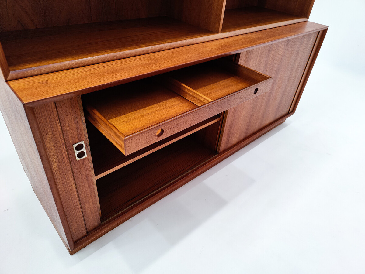 Mid-Century Modern Wooden Shelve/ Credenza by Arne Vodder, Scandinavian, 1960s