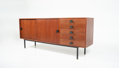 Mid-Century Modern Wooden Sideboard,1960s