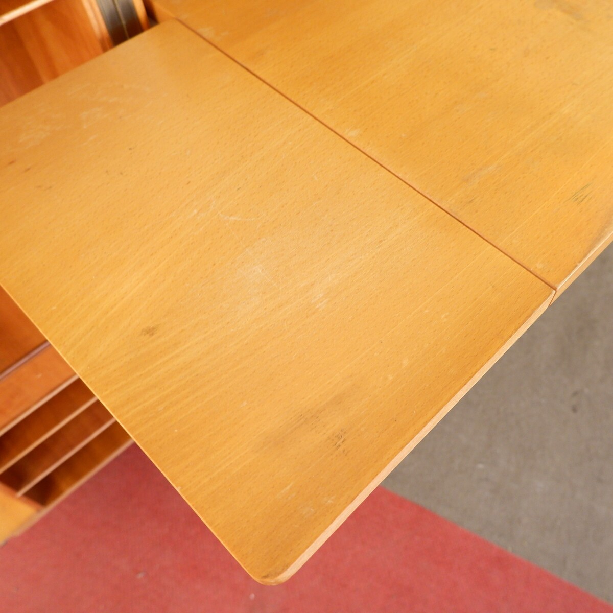 Mid-Century Mummenthaler & Meier 'Magic Box' folding desk