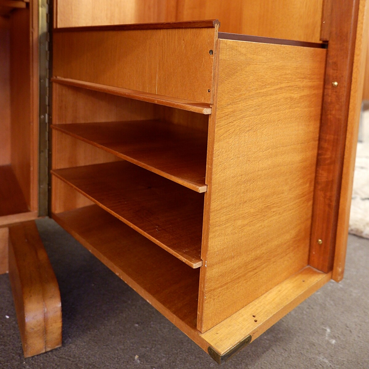 Mid-Century Mummenthaler & Meier 'Magic Box' folding desk