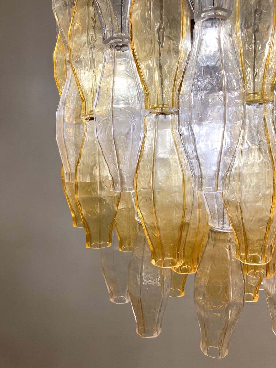 Mid-Century Murano Glass Chandelier 
