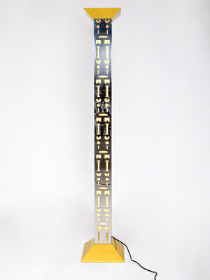 Mid-Century Ollo Floor Lamp by Alessandro Mendini for Alchimia Design, 1988