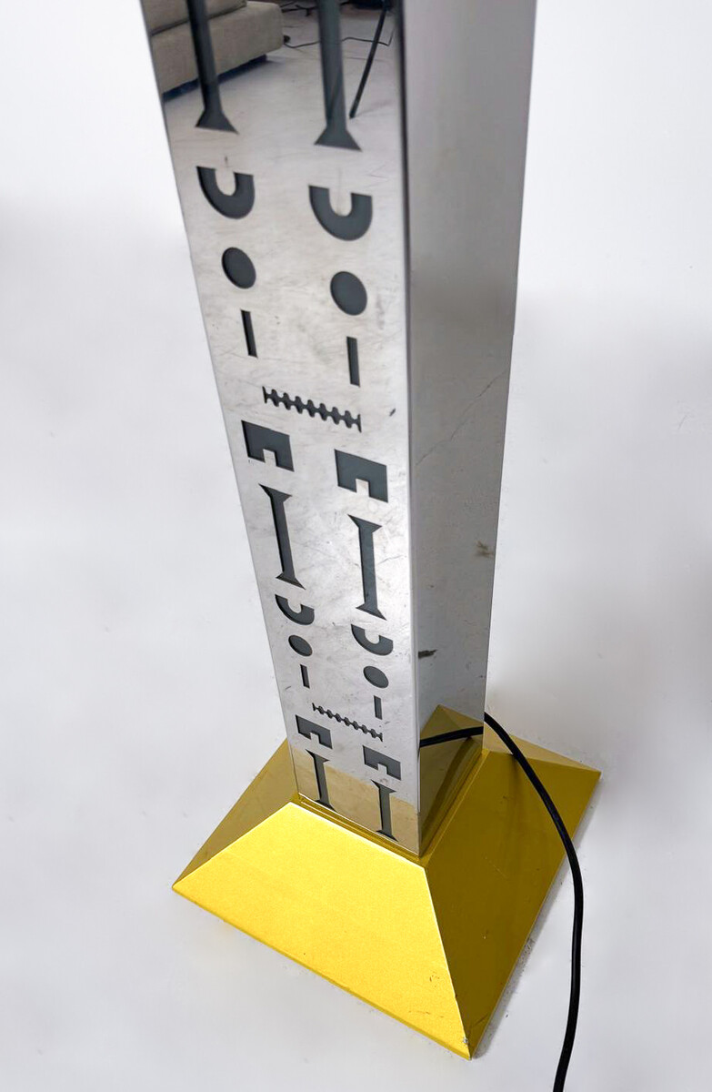Mid-Century Ollo Floor Lamp by Alessandro Mendini for Alchimia Design, 1988