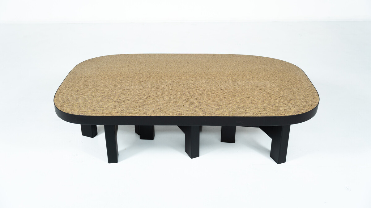 Mid-Century Pepper Coffee Table by Ado Chale - Signed