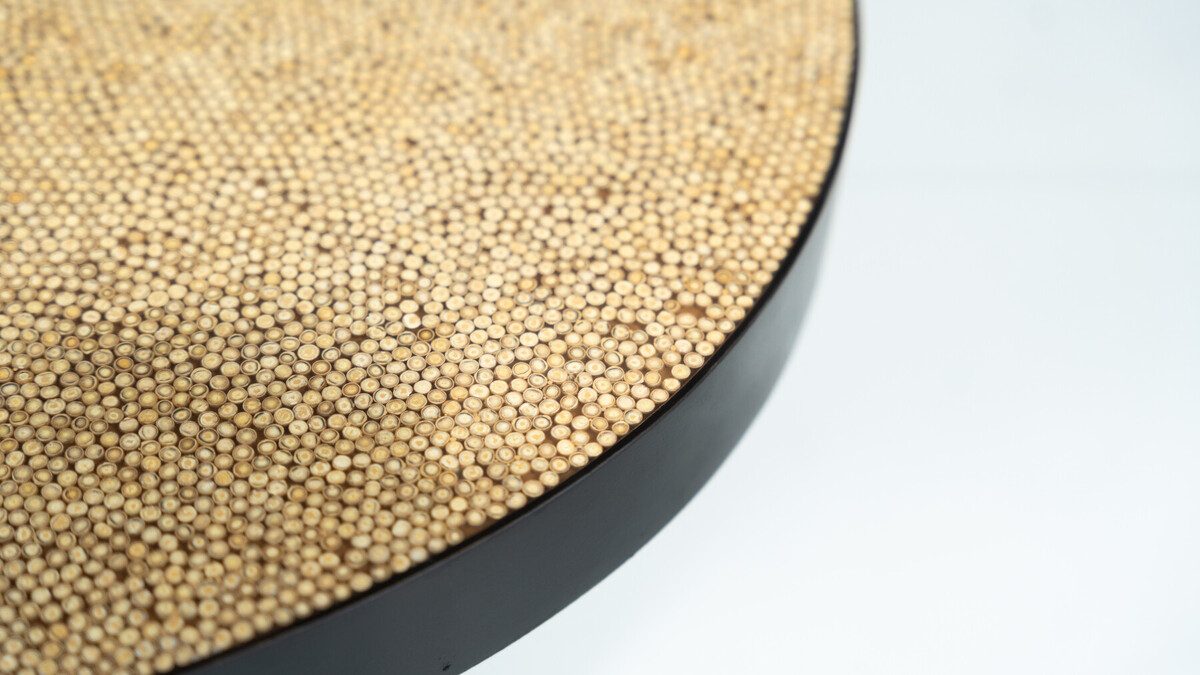 Mid-Century Pepper Coffee Table by Ado Chale - Signed