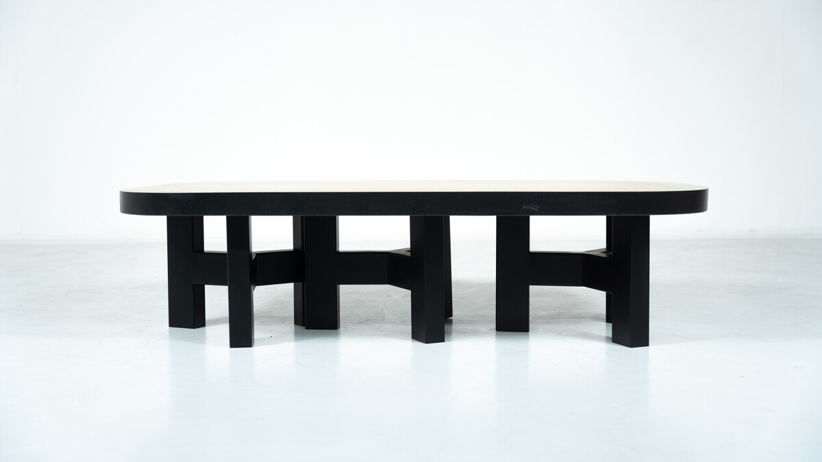 Mid-Century Pepper Coffee Table by Ado Chale - Signed