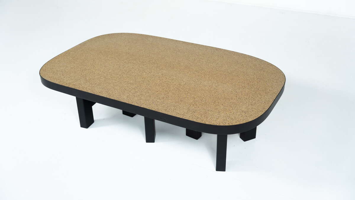 Mid-Century Pepper Coffee Table by Ado Chale - Signed