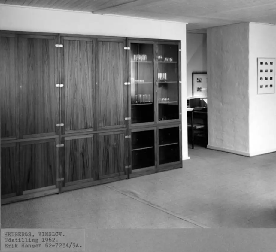 Mid-century scandinavian Børge Mogensen cupboard, Model BM 67, Made by P. Lauritzen - 1958