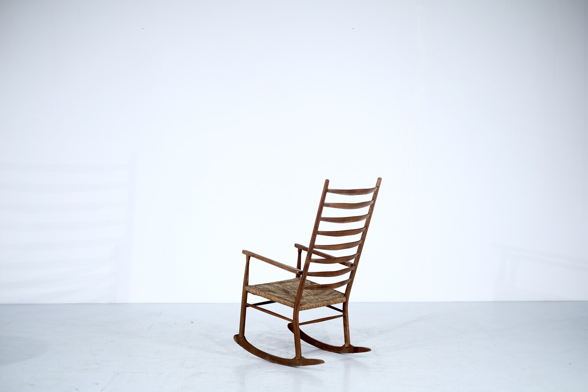 Mid Century Scandinavian Rocking chair, 1960's