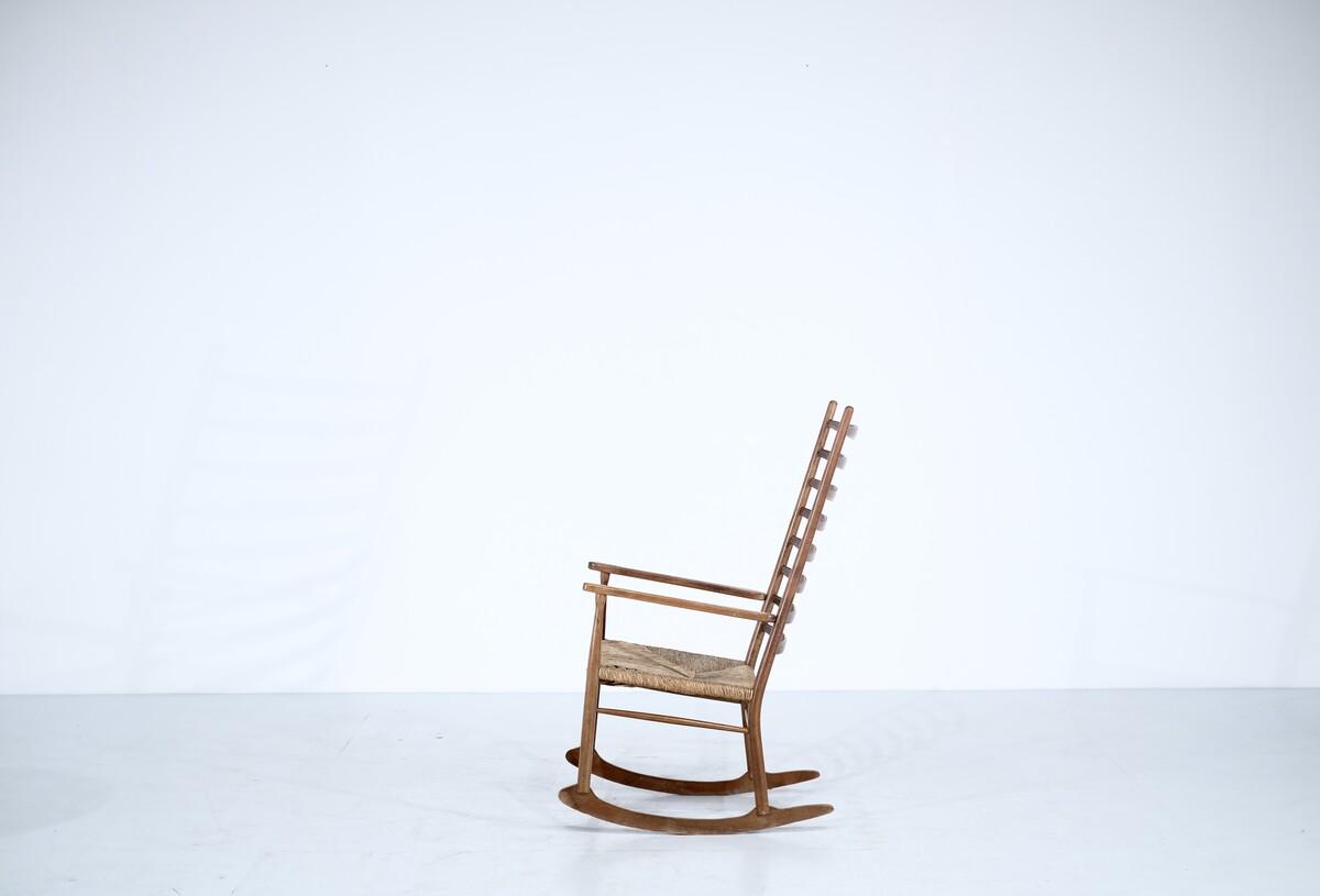 Mid Century Scandinavian Rocking chair, 1960's