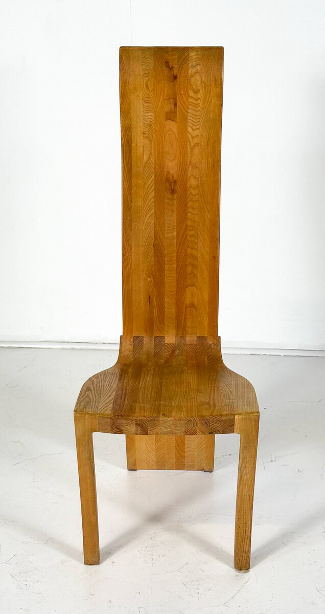 Mid-Century Set of 6 Ash Dining Chairs by Walter Nielsen, 1970s