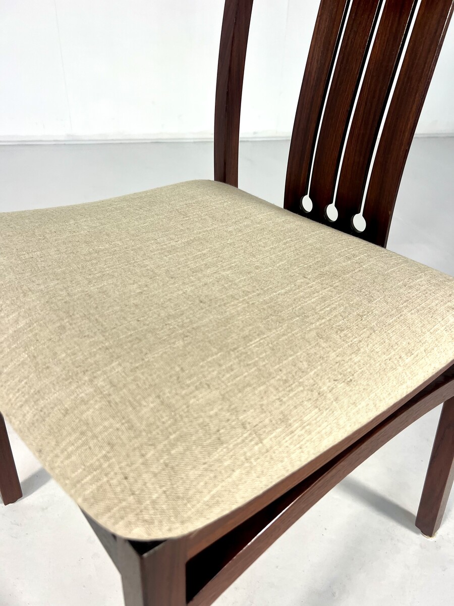 Mid-Century Set of 6 Dining Chairs, Italy, 1960s