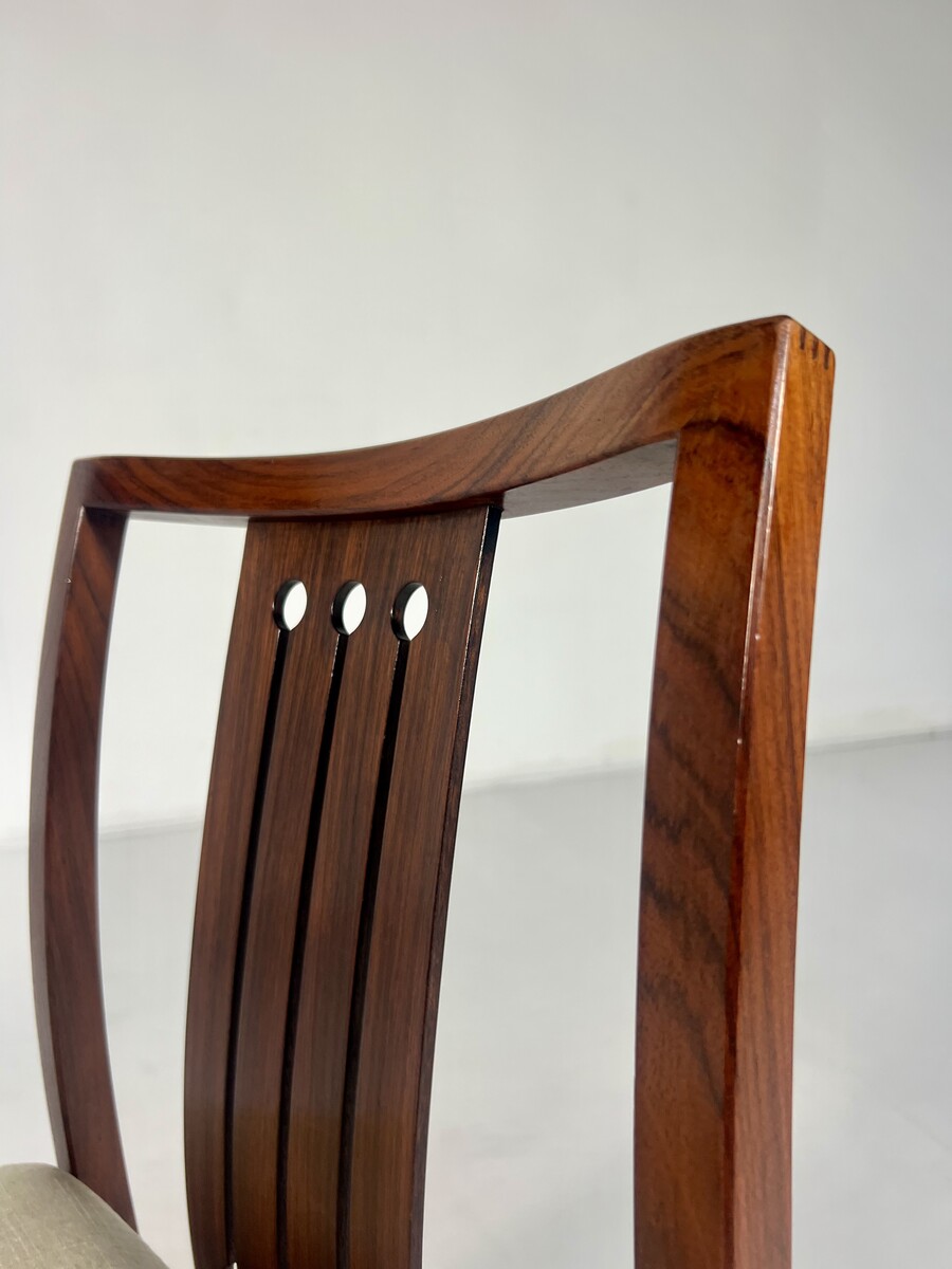 Mid-Century Set of 6 Dining Chairs, Italy, 1960s