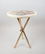 Mid-Century Side Table by Piero Fornasetti, Italy