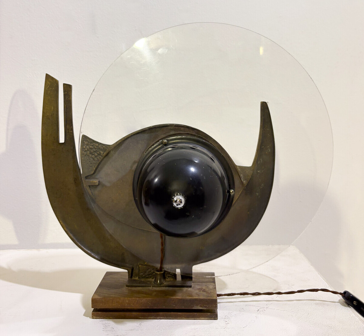 Mid-Century Table Lamp by Guiseppe Calanoci, Italy, 1970s