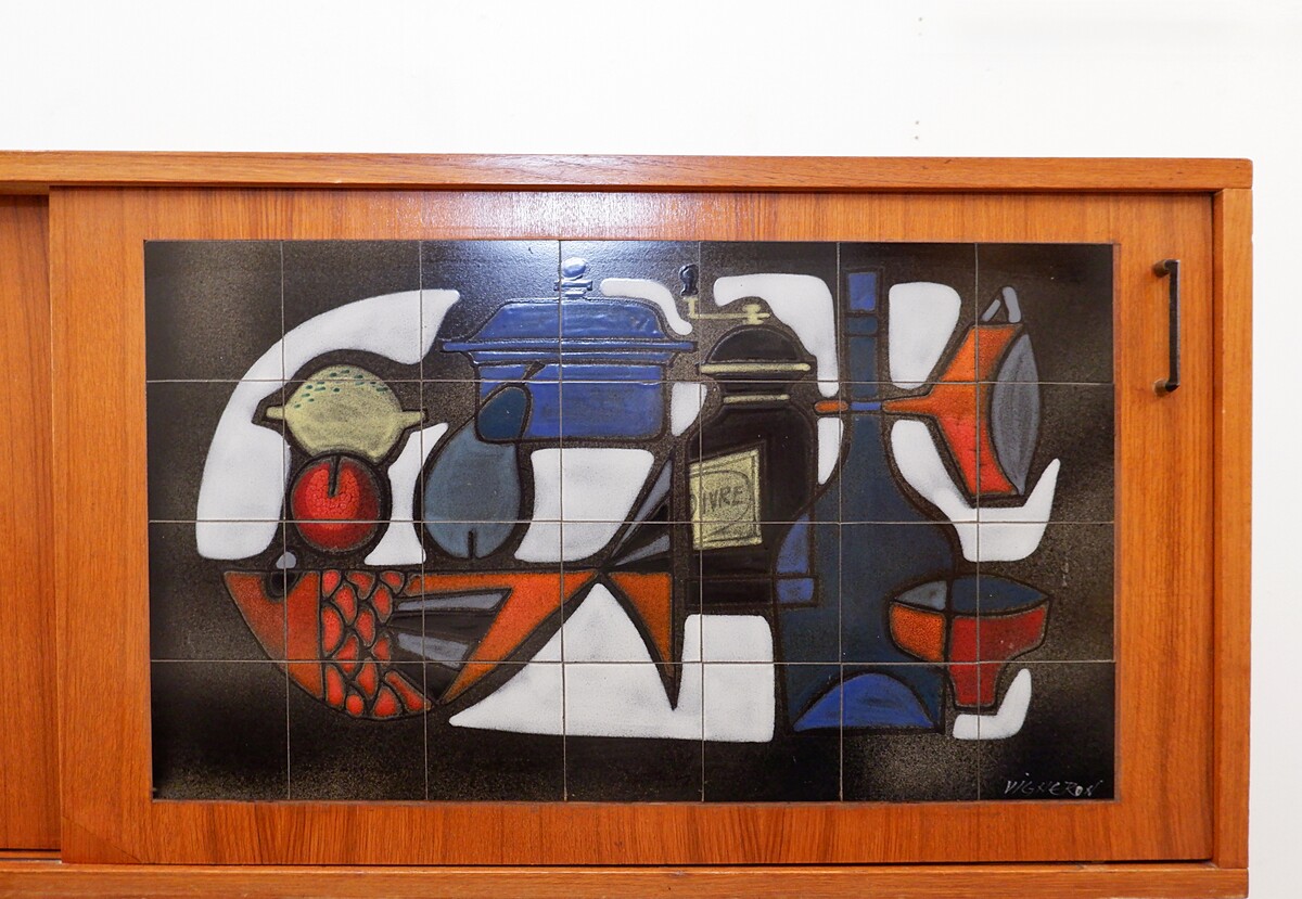 Mid-Century 'Vigneron' Sideboard by Alfred Hendrickx, Belgium 1950s