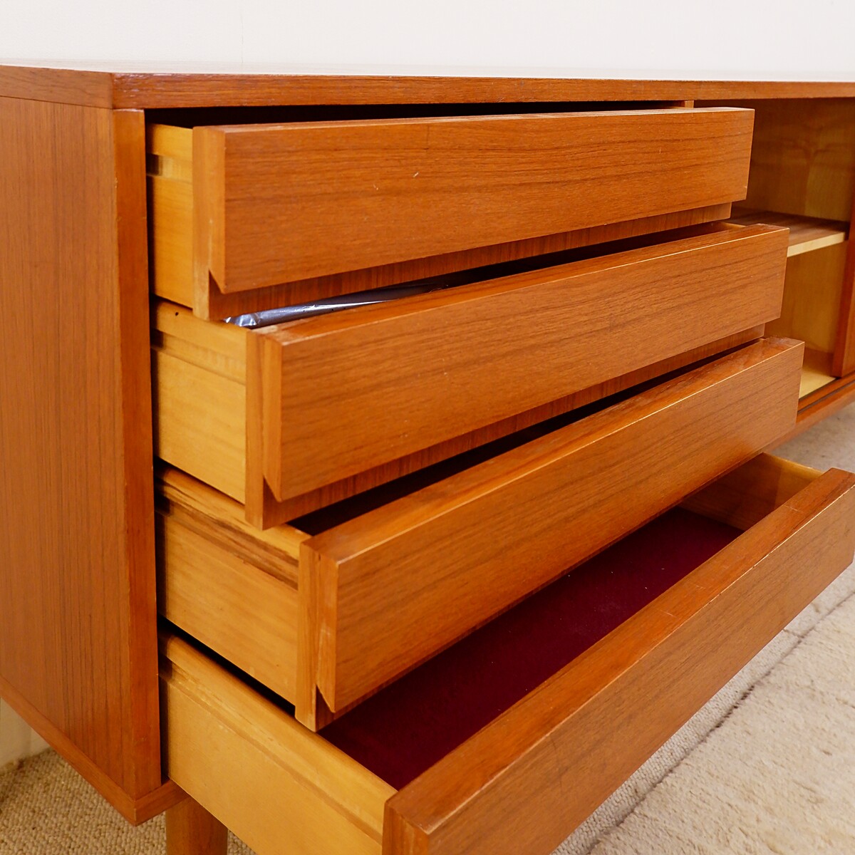 Mid-Century 'Vigneron' Sideboard by Alfred Hendrickx, Belgium 1950s
