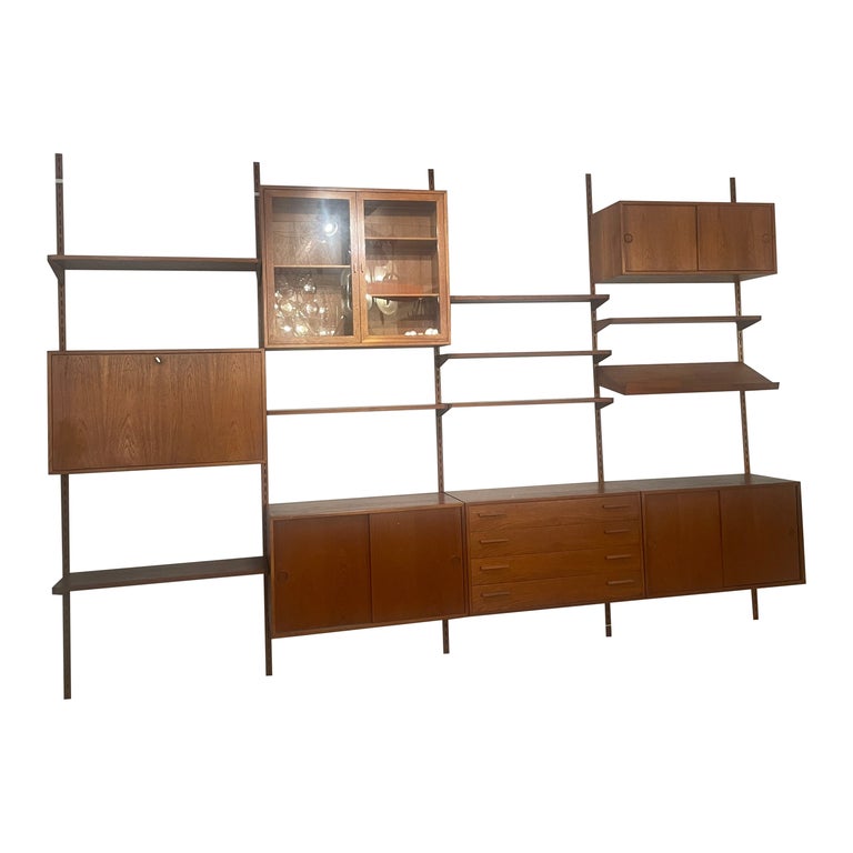 Mid-Century Wall Unit by Kai Kristiansen, Denmark, 1960s