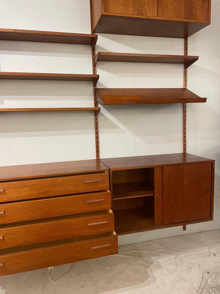 Mid-Century Wall Unit by Kai Kristiansen, Denmark, 1960s