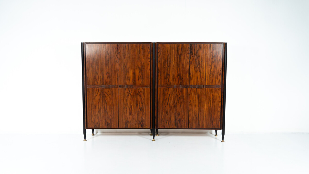 Mid-Century Wooden Cabinet, Italy, 1960s
