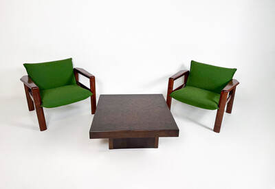 Mid-century Wooden Coffee Table