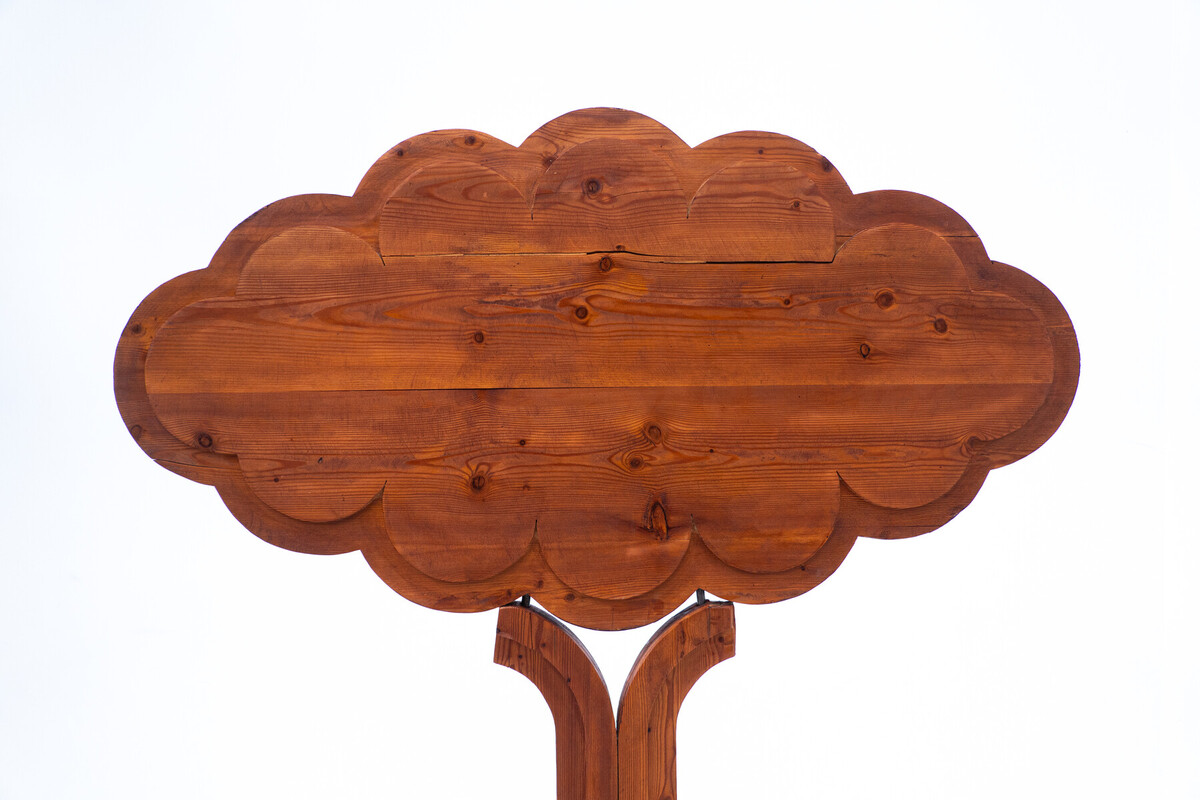 Mid-Century Wooden Tree Decorative Sculpture signed by Giorgio Rastelli - Italy 1970s