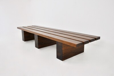 Mid-century XL Italian Bench 1950s (w : 230cm) 