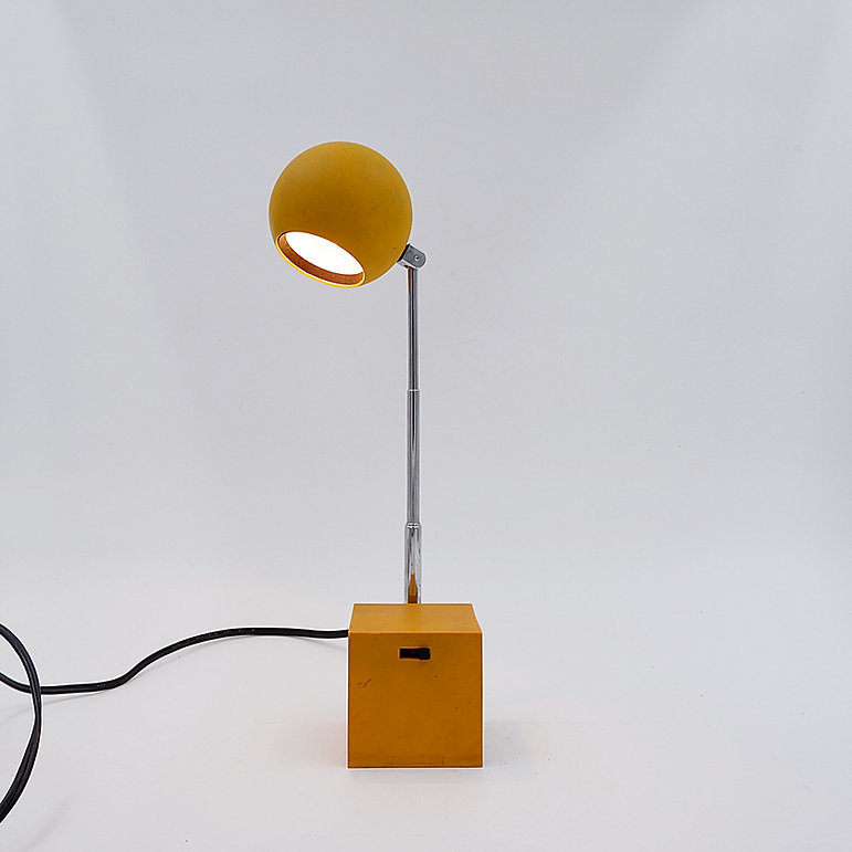 Minimaliste Space Age Lytegem Desk Lamp by Michael Lax, Lightolier