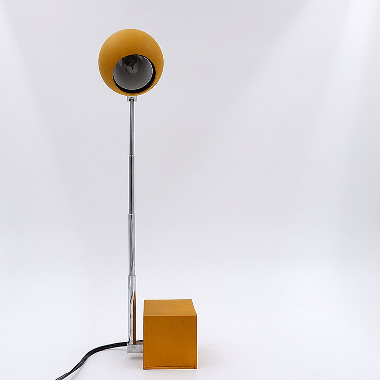 Minimaliste Space Age Lytegem Desk Lamp by Michael Lax, Lightolier