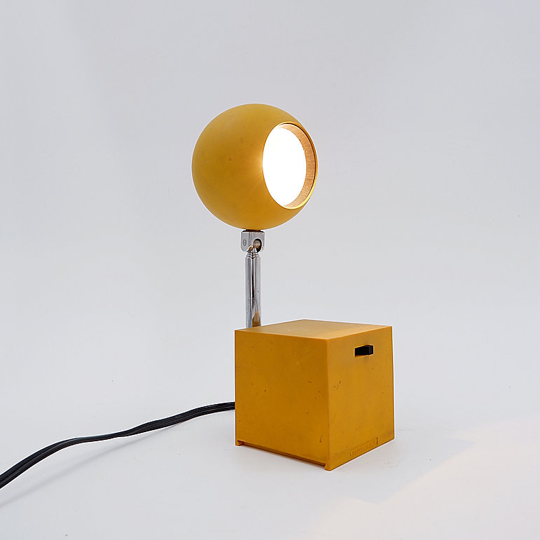 Minimaliste Space Age Lytegem Desk Lamp by Michael Lax, Lightolier