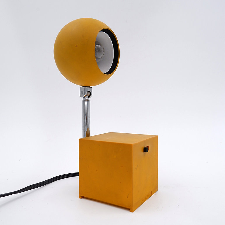 Minimaliste Space Age Lytegem Desk Lamp by Michael Lax, Lightolier