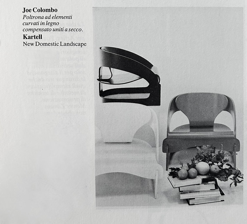 Model 4801 Armchair by Joe Colombo, Kartell