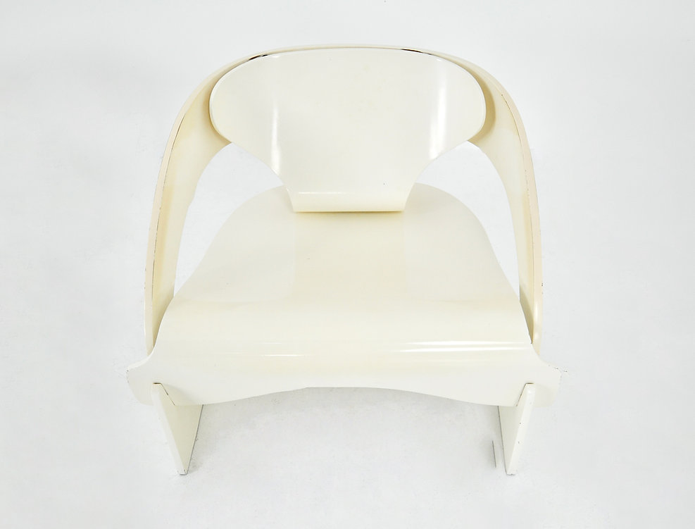 Model 4801 Armchairs by Joe Colombo for Kartell, 1960s, set of 2