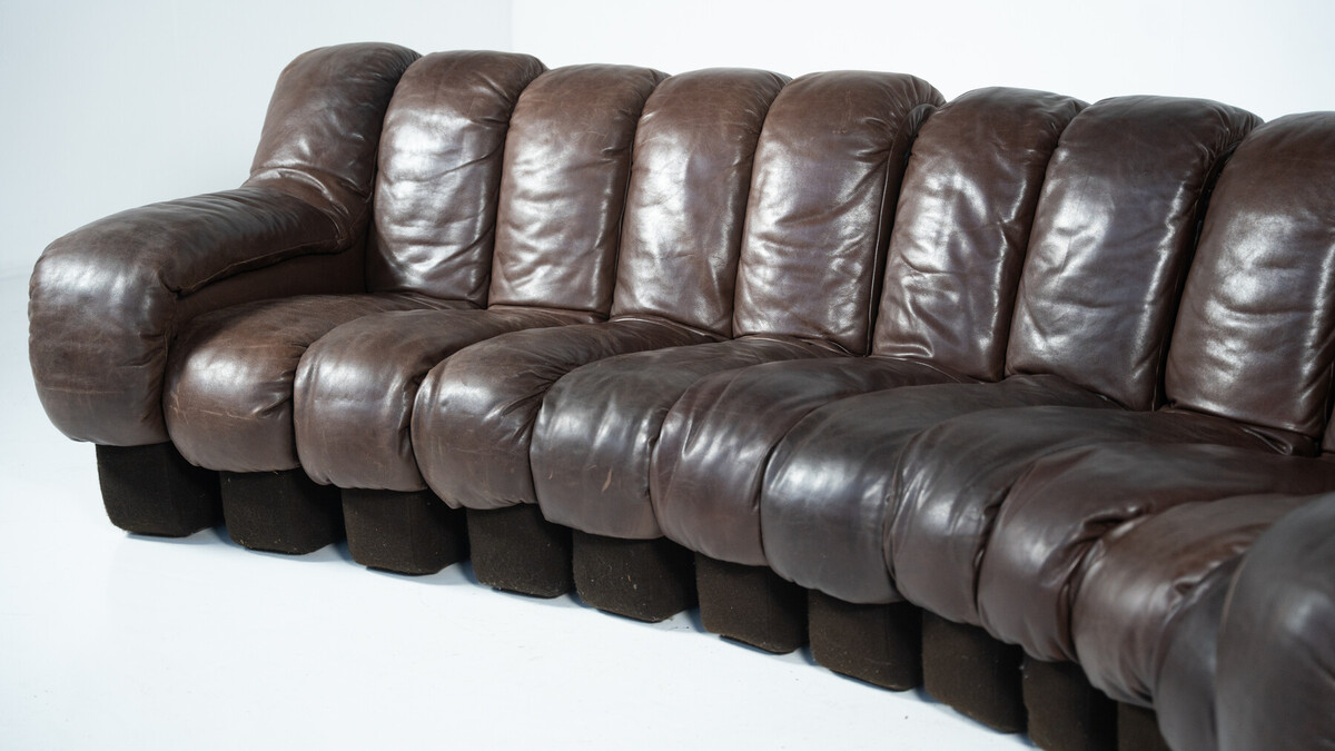 Modular DS-600 Sofa by Berger, Peduzzi, Vogt & Ulrich for De Sede, 1970s