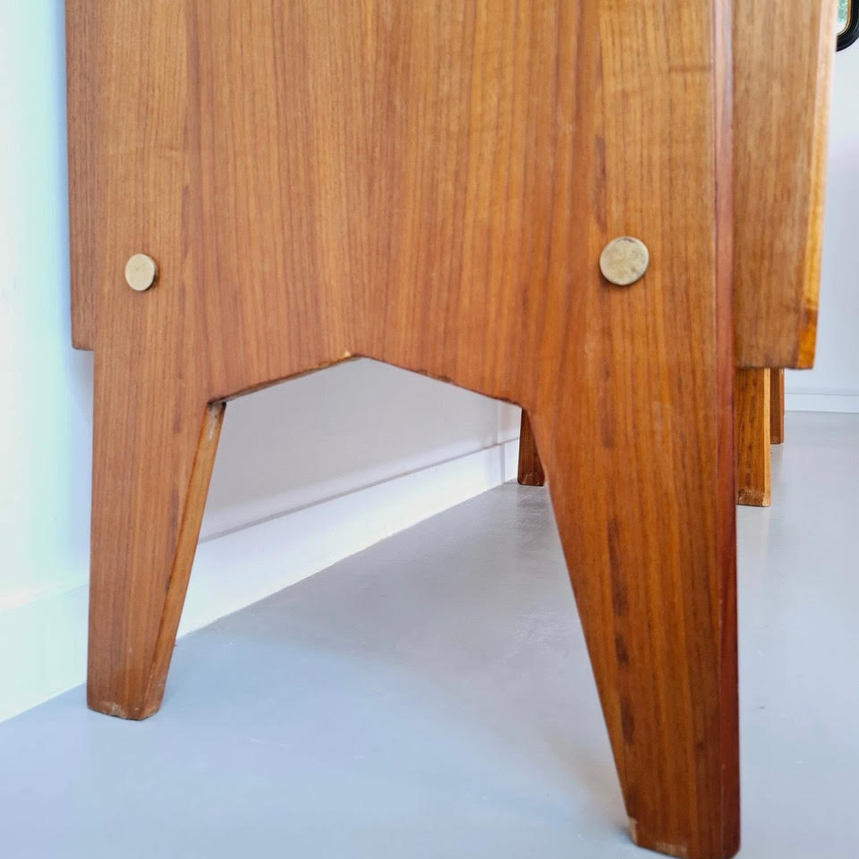 Modular Shelving Unit, Italy, 1950s