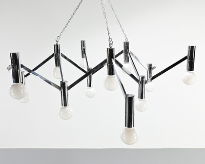 Modular vintage chandelier, 1970's