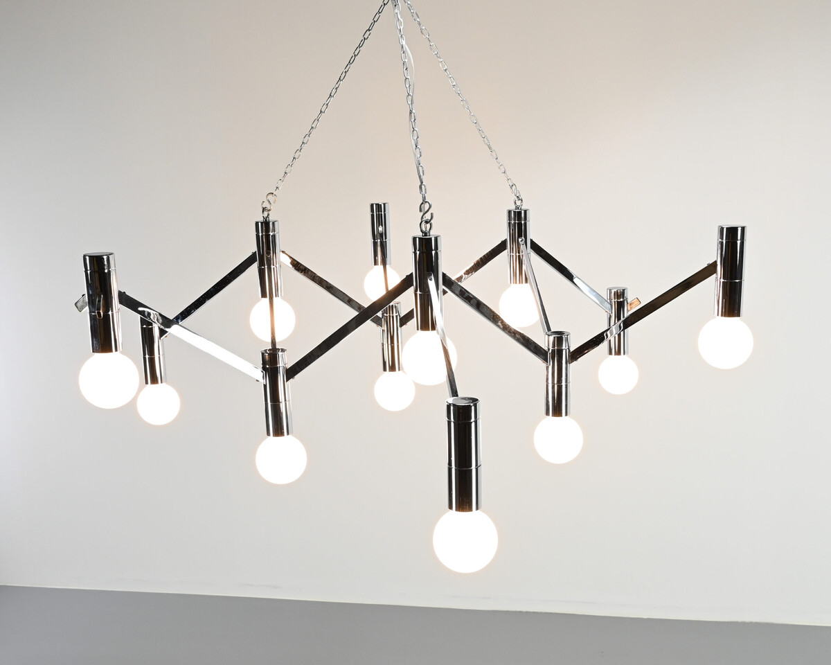 Modular vintage chandelier, 1970's