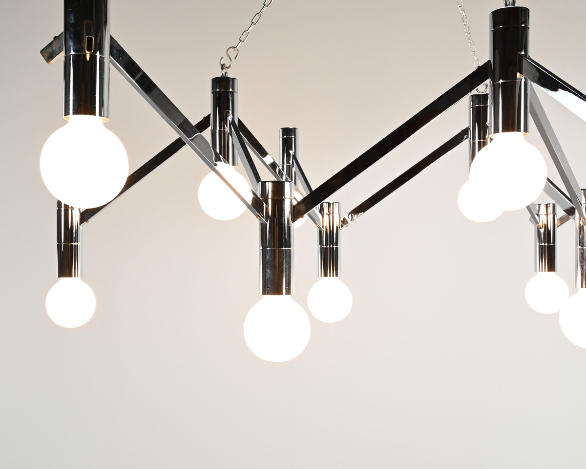 Modular vintage chandelier, 1970's