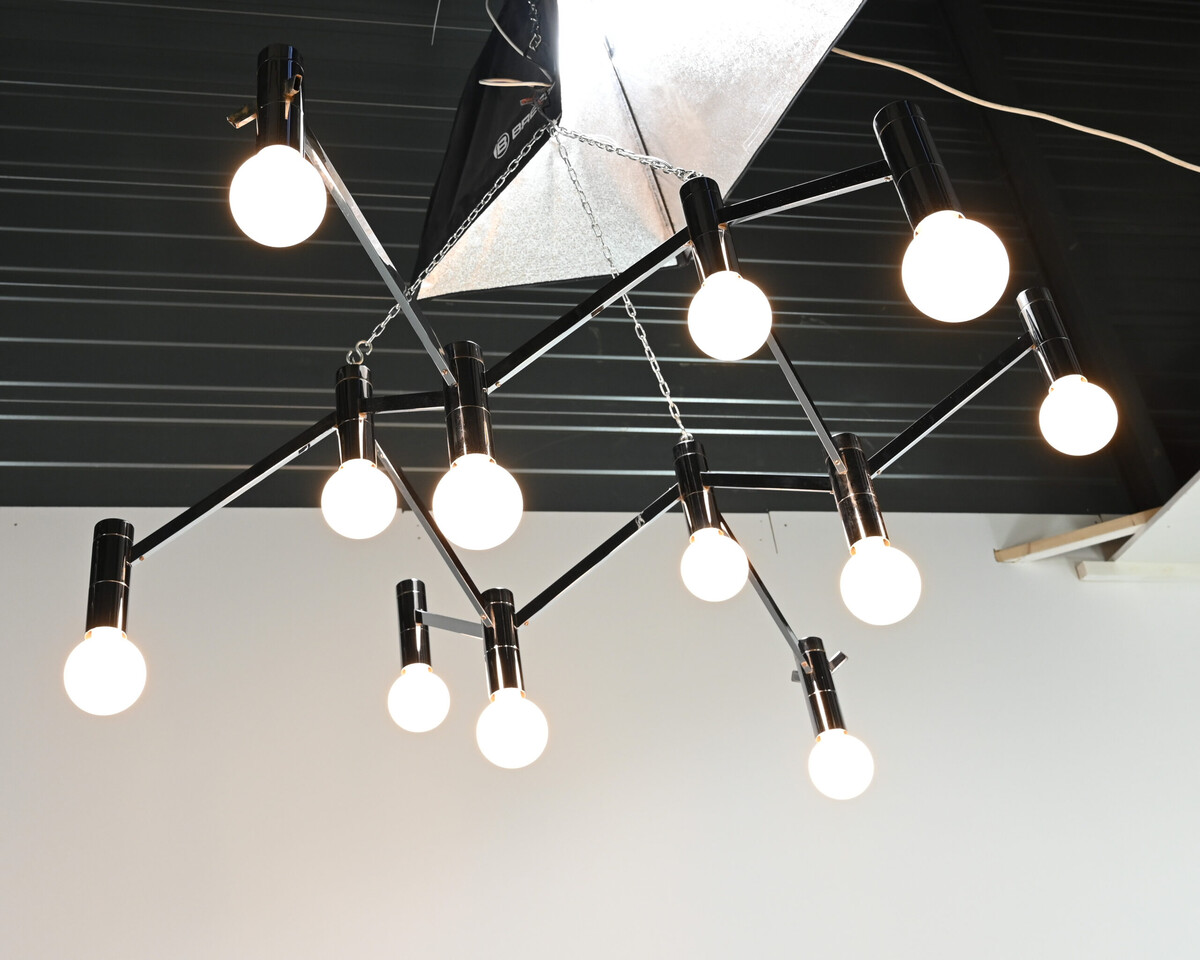 Modular vintage chandelier, 1970's