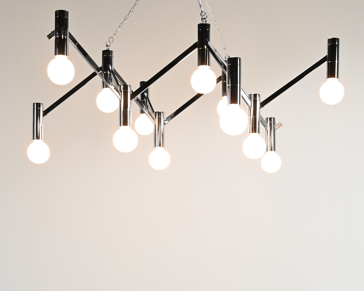 Modular vintage chandelier, 1970's