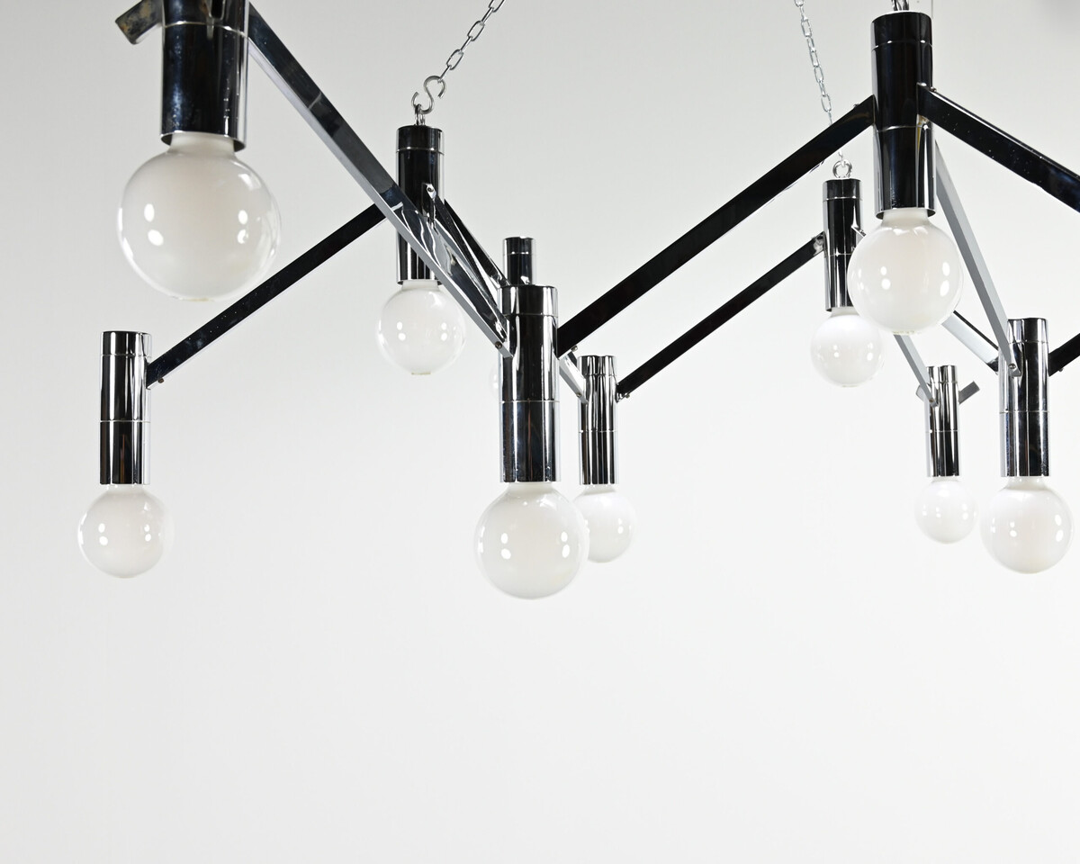 Modular vintage chandelier, 1970's