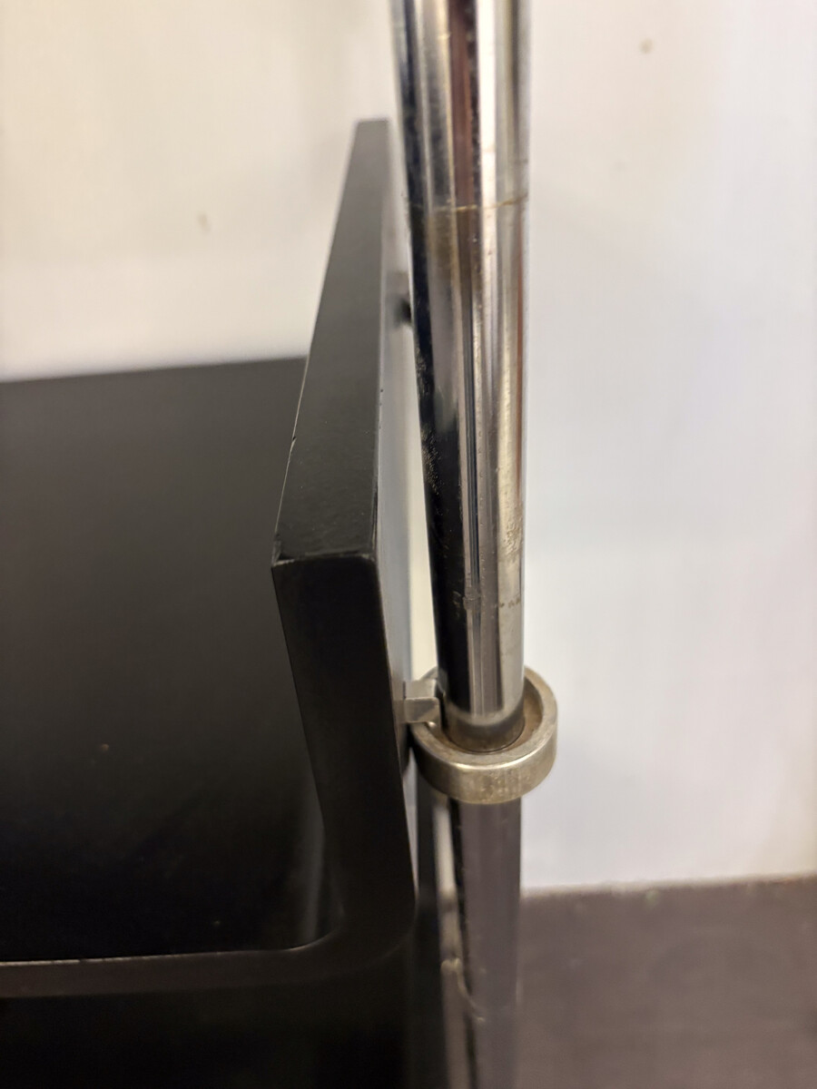 Modular Wall Unit by Michel Ducaroy, Lacquered Wood and Steel, France, 1970s