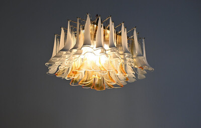 Murano Glass Ceiling Lamp by La Murrina, 1970s