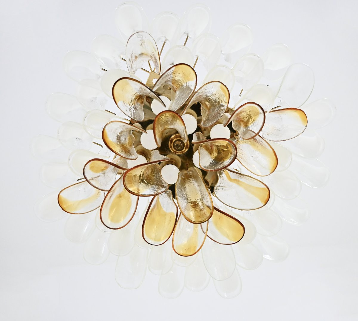 Murano Glass Ceiling Lamp by La Murrina, 1970s