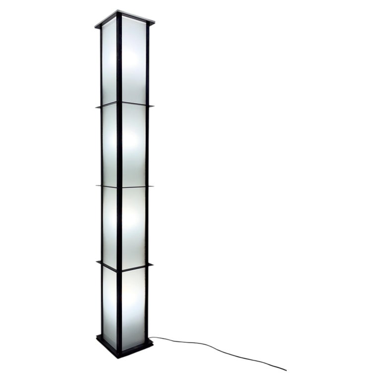 Opal Floor Lamp by Fabiaan Van Severen, Belgium, 1990s