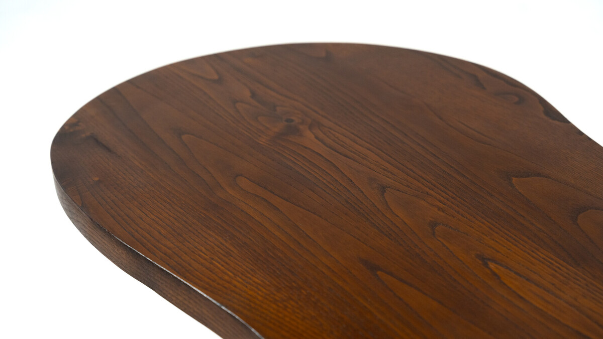 Organic Shaped Wooden Coffee Table, Contemporary, Italy
