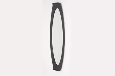 Ovale Mirror by Franco Campo and Carlo Graffi, Italy 1960s.