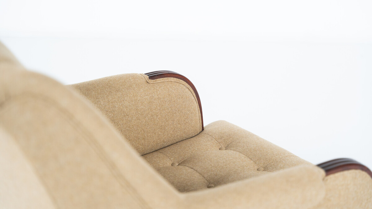 Pair of  Armchairs, 1920s - New Upholstery 