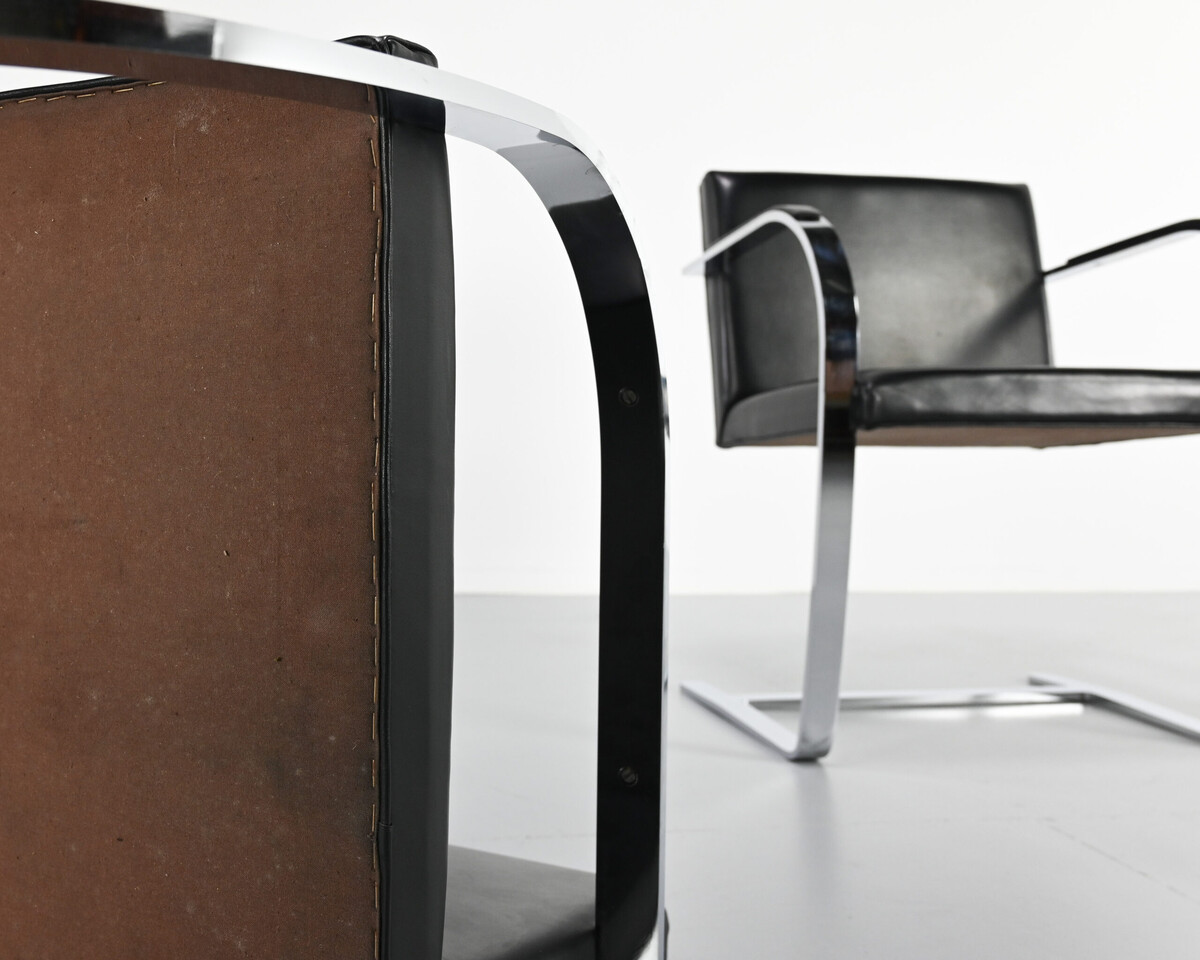 Pair of armchairs BRNO,by Mies Van Der Rohe, 1960's